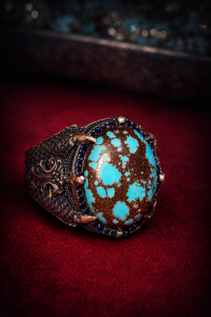 Egyptian turquoise ring